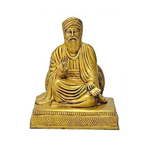 Guru Nanak Statue Gold